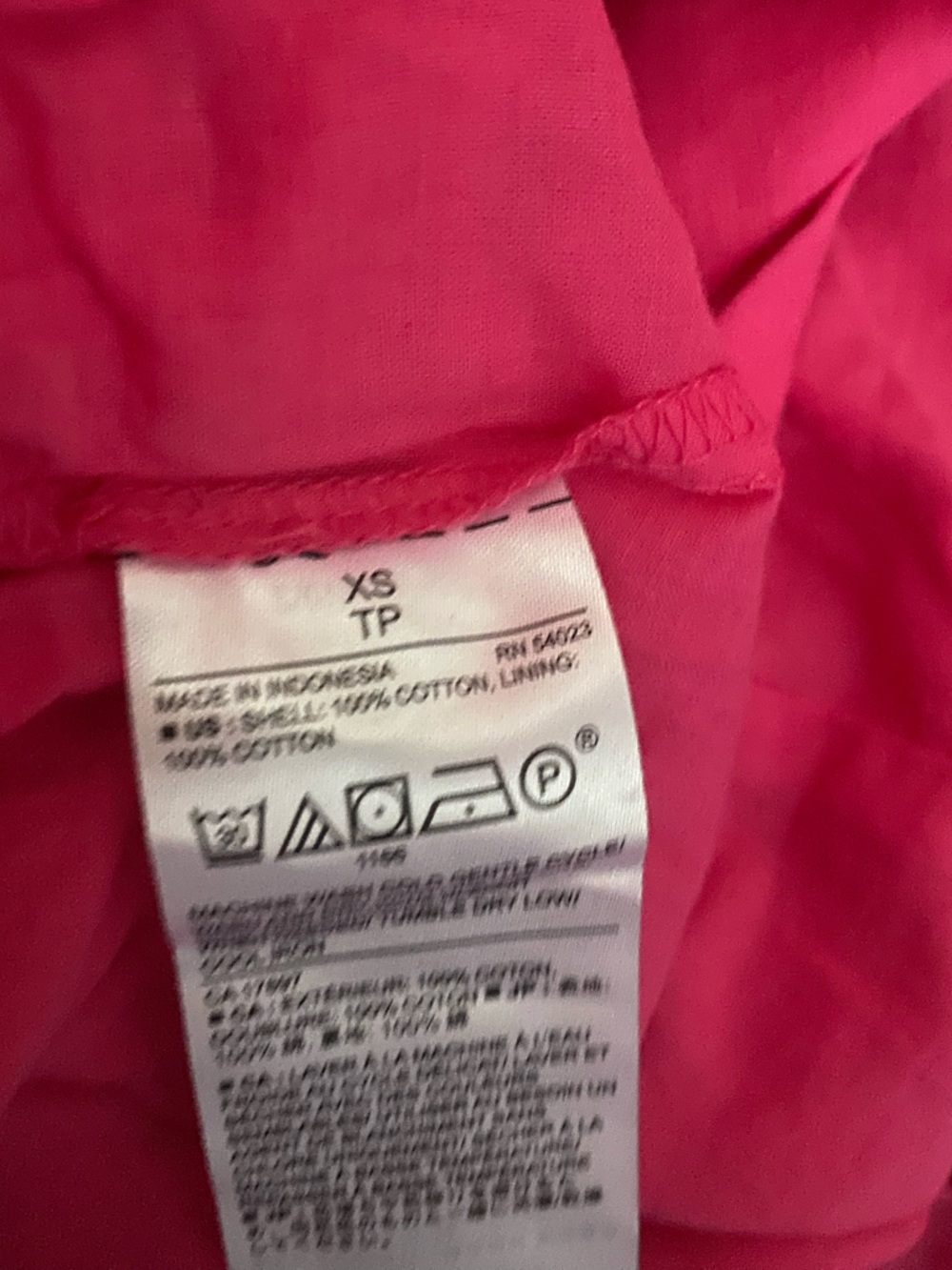 Banana Republic Factory Pink Eyelet Ruffle Tank Top XS 100% Cotton Peplum Blouse - Picture 8 of 10